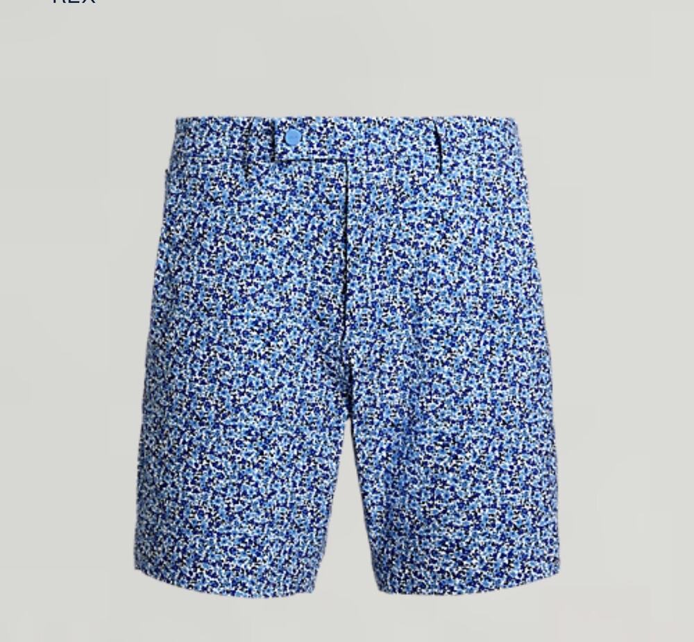 Ralph Lauren 9-Inch Tailored Fit Stretch Twill Golf Shorts Size 36